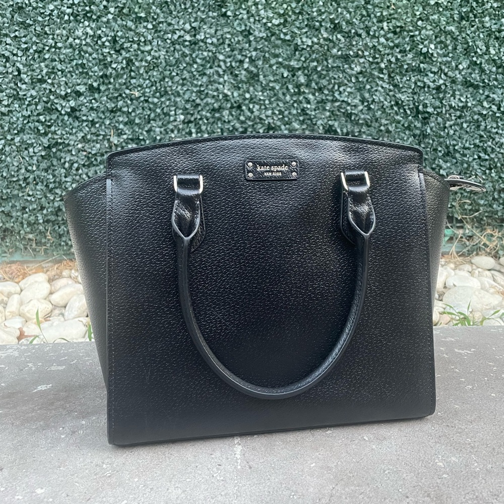 Black Kate Spade Medium Satchel
